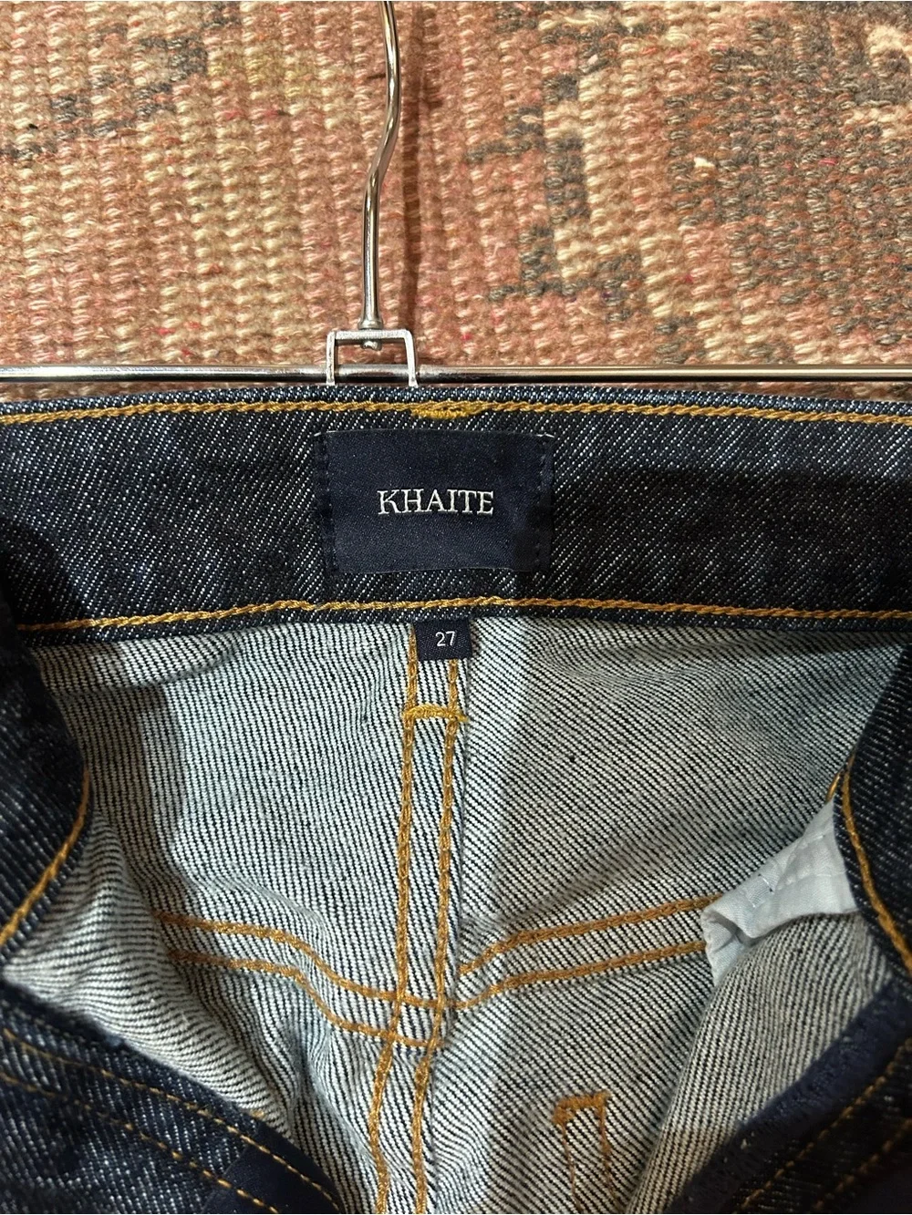KHAITE Danielle jeans (dark wash) - Picture 8 of 9